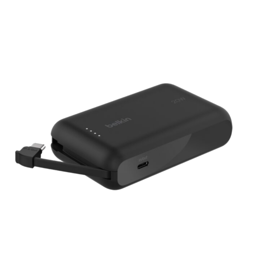 Belkin BoostCharge Powerbank 10K mit integriertem Kabel